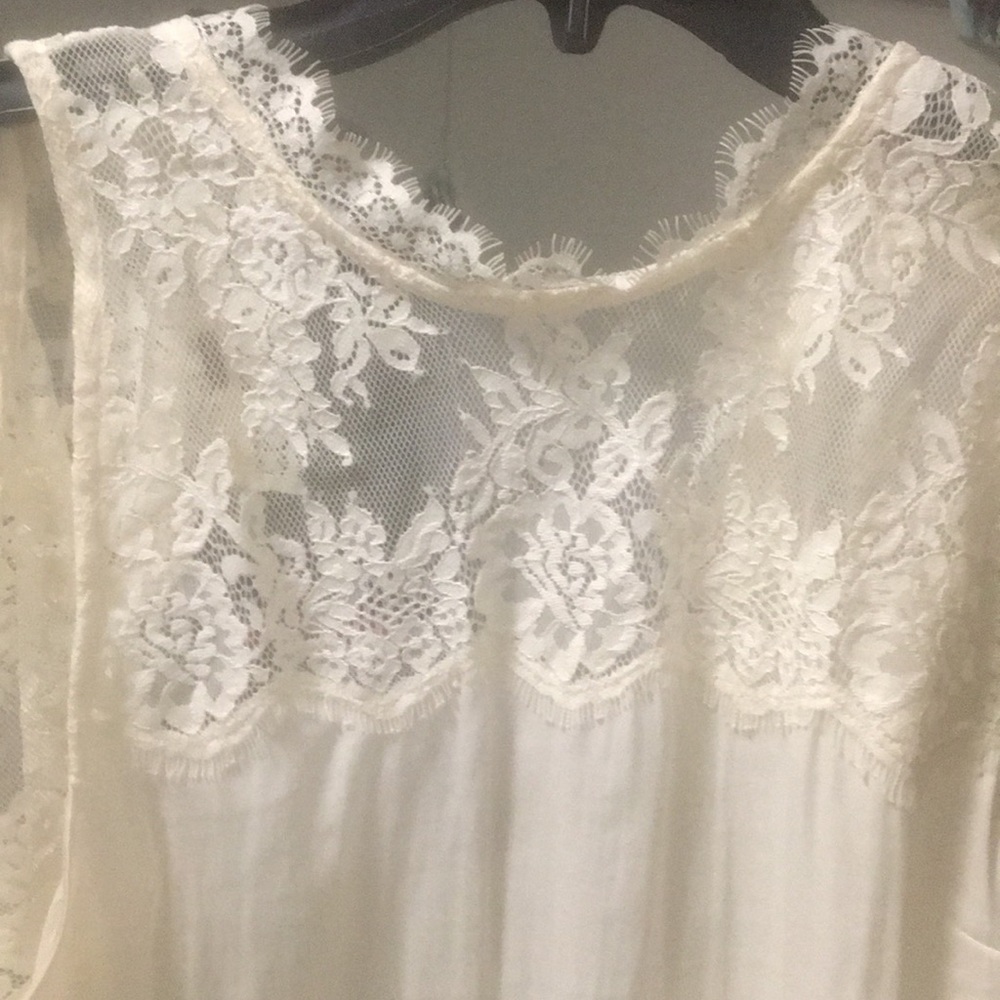 Beautiful lace tank top Free People